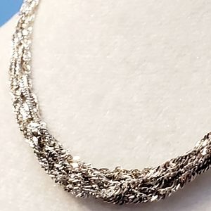 925 MULTI-STRAND SPARKLE NECKLACE